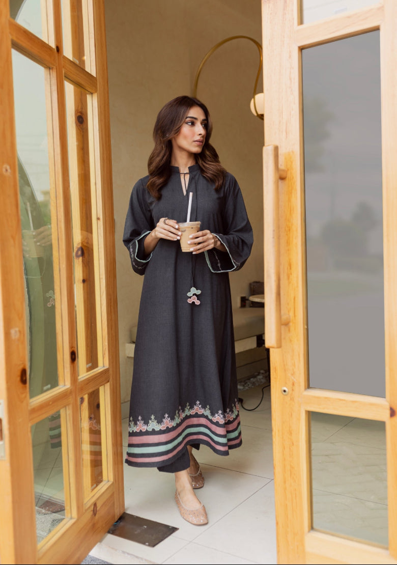 Charcoal Kaftan